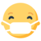 Face With Medical Mask emoji on Mozilla